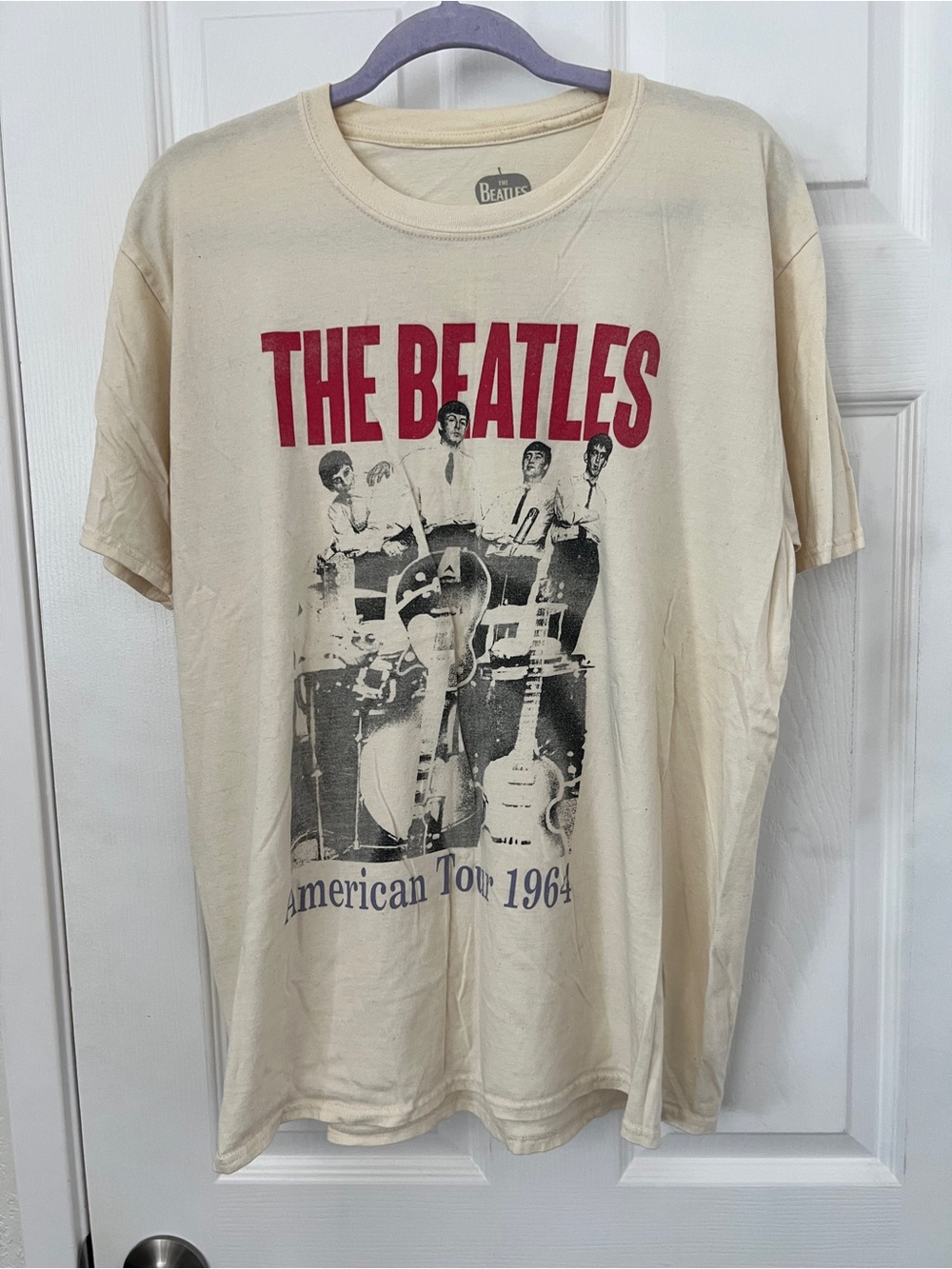 The Beatles Cream Tee